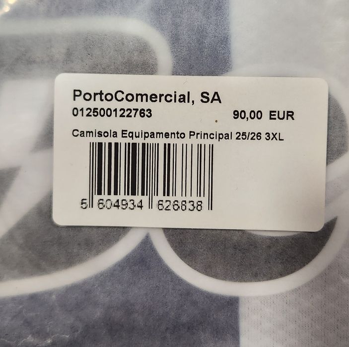 Camisola FC Porto oficial
