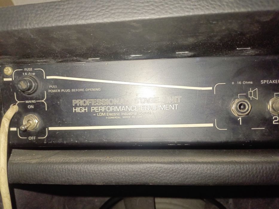 Wzmacniacz gitarowy basowy LDM Bassman 100 -uszkodzony