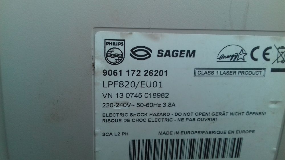 Fax Philips Laserfax 820