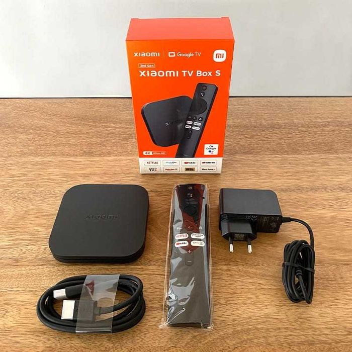 [NOVO] Xiaomi Mi TV Box S 4K 2ª e 3ª Geração 8GB/32GB - Google TV