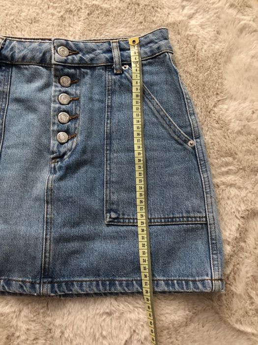 Top Shop petite spódnica dżinsowa XS/34