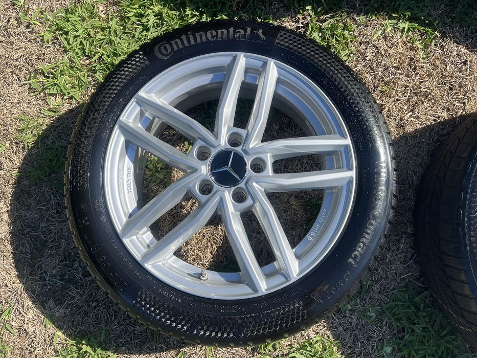 4 Jantes 17 Mercedes 5x112 - Com 4 Pneus (205/55/17)