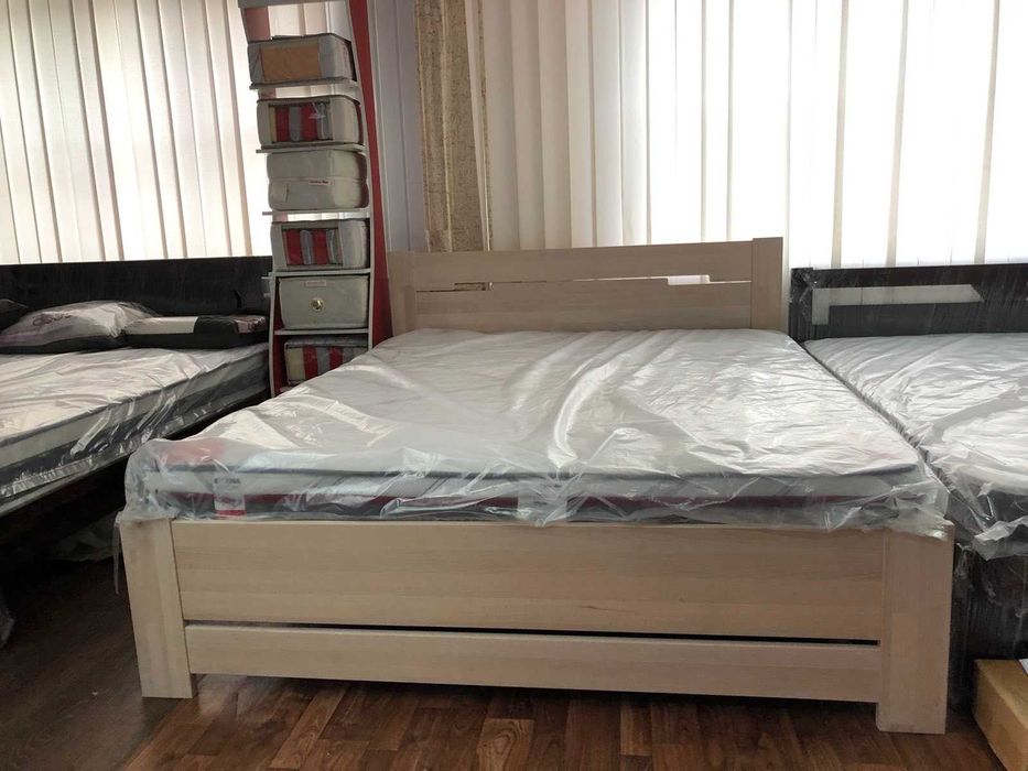 Акція на ліжка з бука,  від 9400 грн. за розмір 160*200