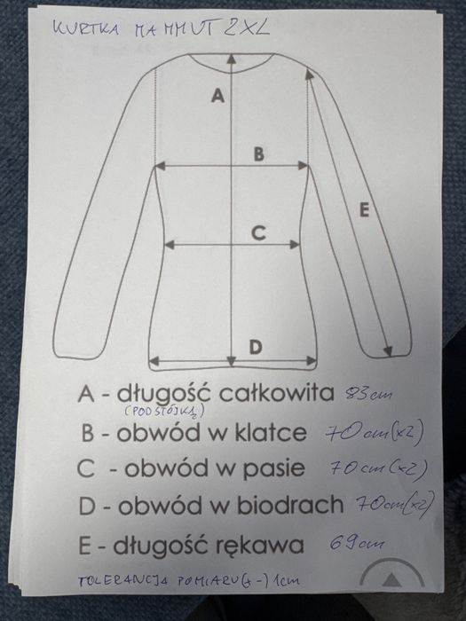 Kurtka narciarska MAMMUT r2XL
