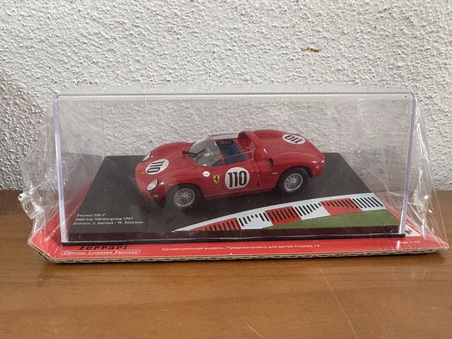 1/43 miniaturas ferrari racing - novas