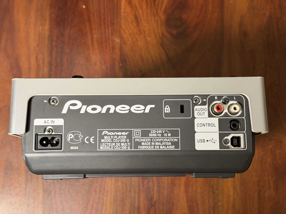 Pioneer CDJ-350-S Silver | CD + USB | Leitor DJ Pioneer