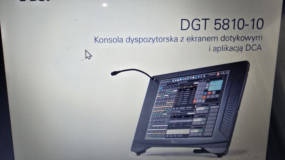 Konsola dyspozytorska DGT 5810