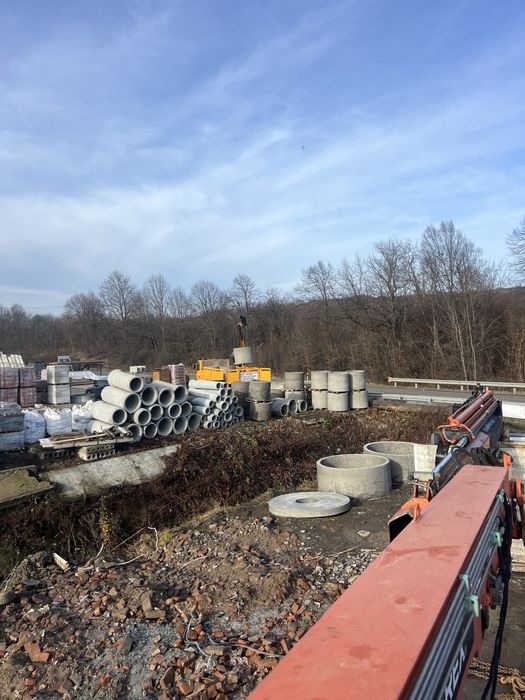 Труби залізо бетонні кольца бетонні