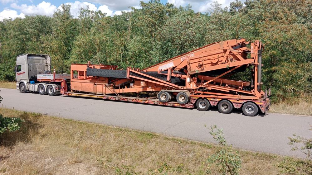 Przesiewacz wibracyjny Finlay 393 + wibrokrata