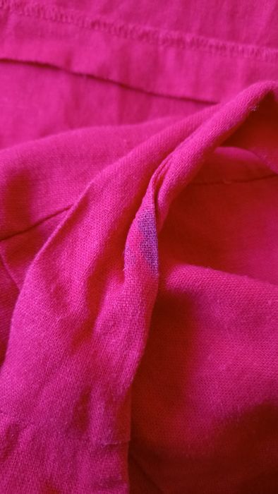 Letnia lniana sukienka na ramiączkach TU rozmiar 12