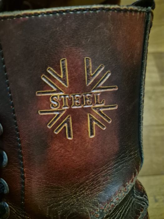 Черевики steel, чоботи стіли