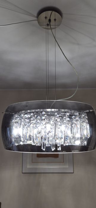 Candeeiro de teto suspenso Vapore 8 lâmpadas G9