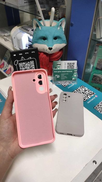 Чохол для смартфона, силіконовий, протиударний, із захистом камери, є САМОВИВІЗ, асортимент