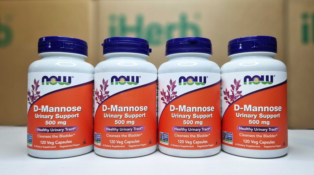 NOW Foods D-Mannose D-манноза 500 мг, для сечовивідної системи, маноза
