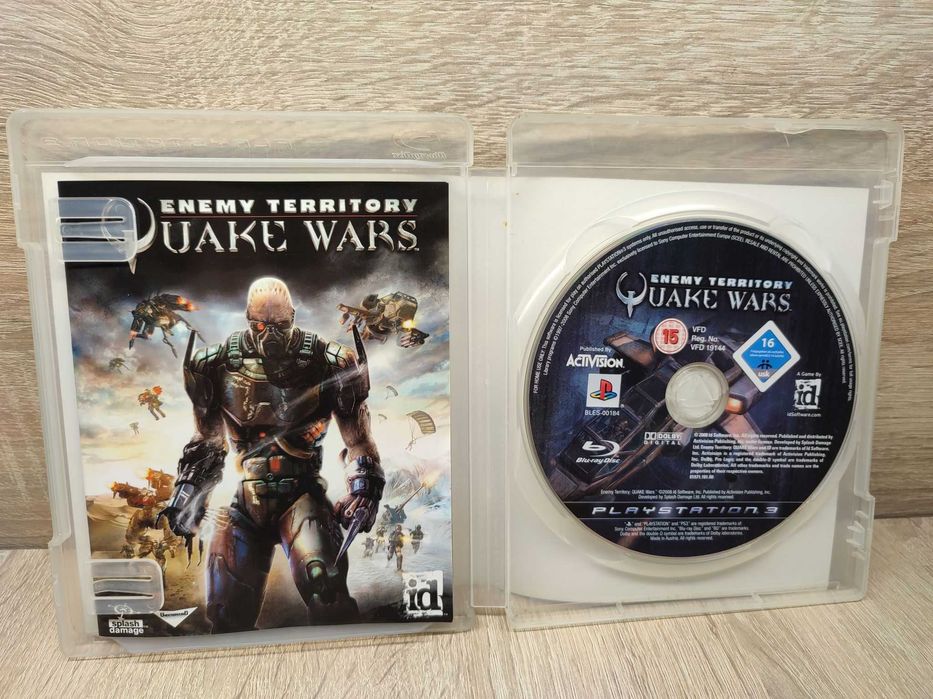 Gra PS3 Enemy Territory Quake Wars Wersja gry pudełkowa