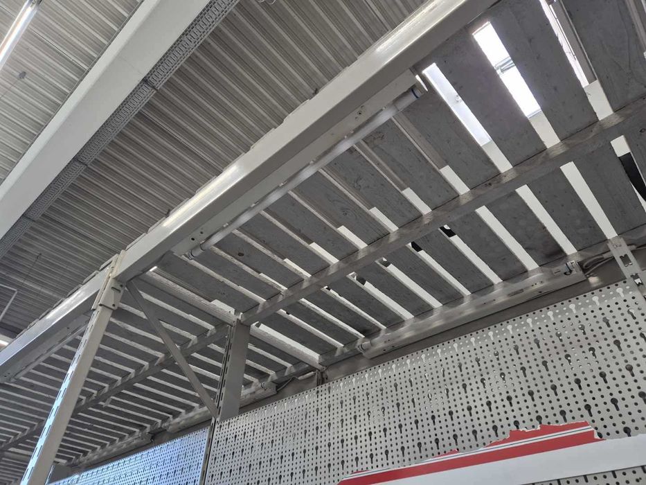 Regal metalowy tegometall 3m x 11m