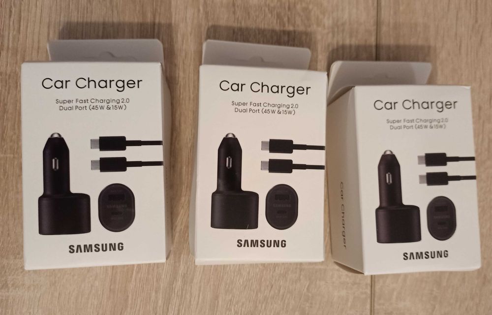 Super Szybka Ładowarka Samochodowa Samsung 45W