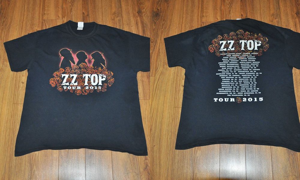 ZZ TOP - Tour 2015 - koszulka rozm.XL RARE ! Unikat !