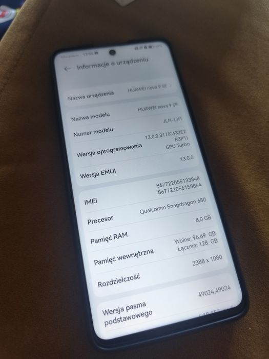 Huawei nova 9 se