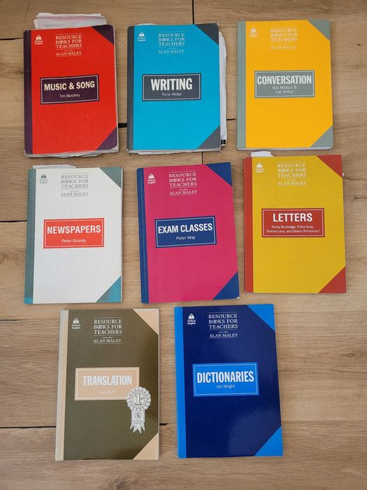 Zestaw Oxford RESOURCE BOOKS FOR TEACHERS – Pomysły na naucz. jęz. ang ...