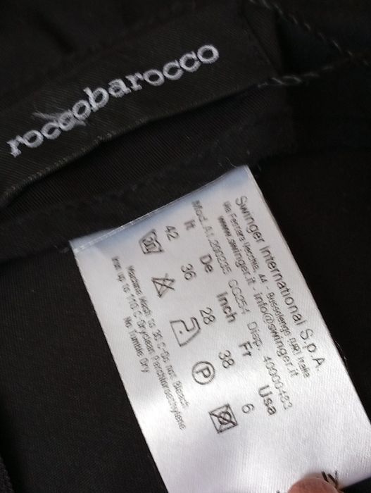 Оригинал Roccobarocco брюки стрейч