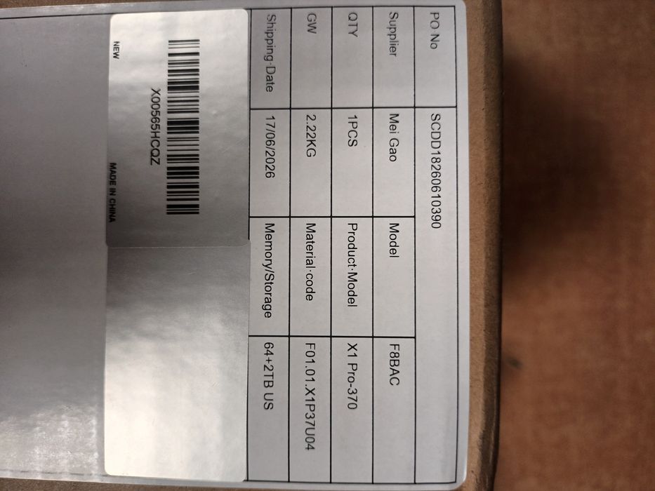 Computador X1 Pro novo