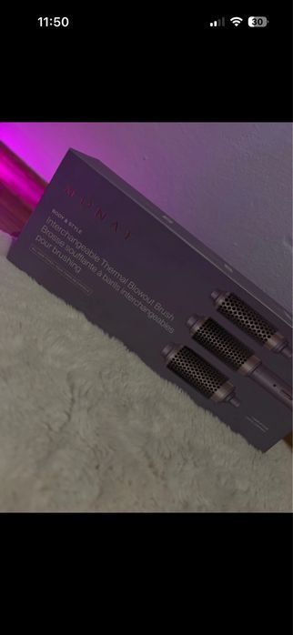 Szczotka termiczna MONAT Interchangeable Thermal Blowout Brush 3w1