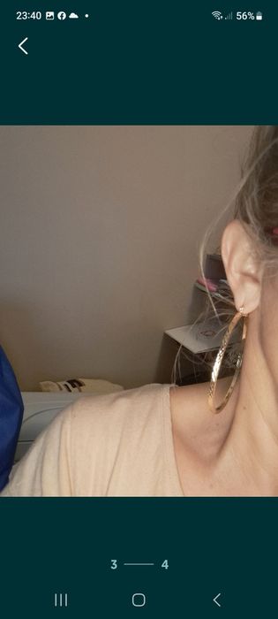 Piękne kolczyki koła