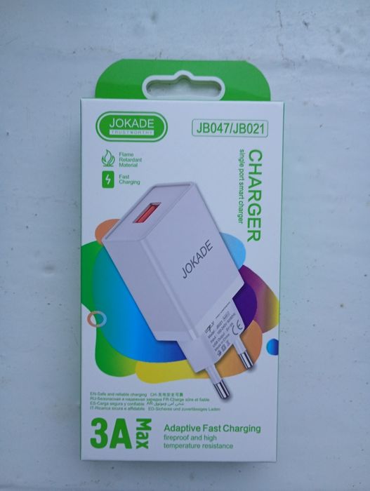 Блок живлення JOKADE USB 3A Max DC 5V/3A