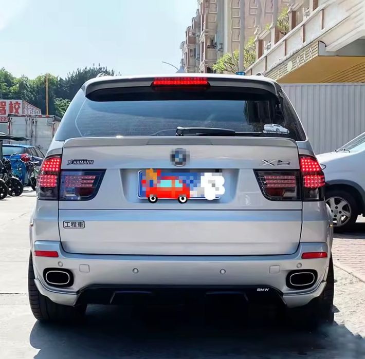 Спойлер BMW X5 E70 накладка на багажник ляду антикрыло бмв е70 х5 BMW