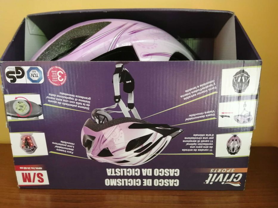 Capacete bicicleta S/M
