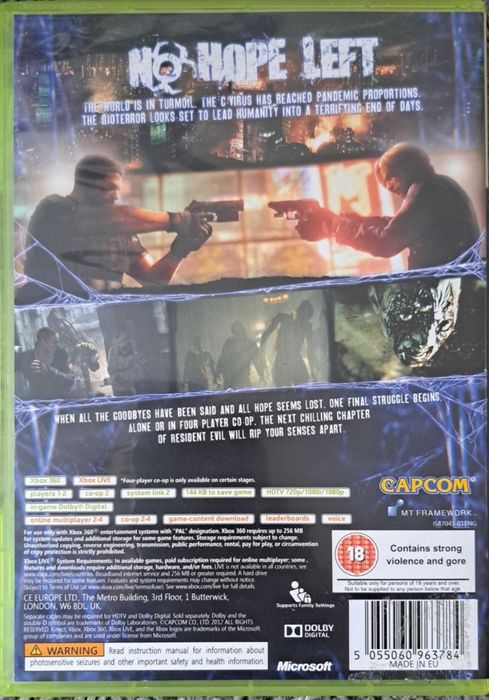 Resident Evil 6 - Xbox 360