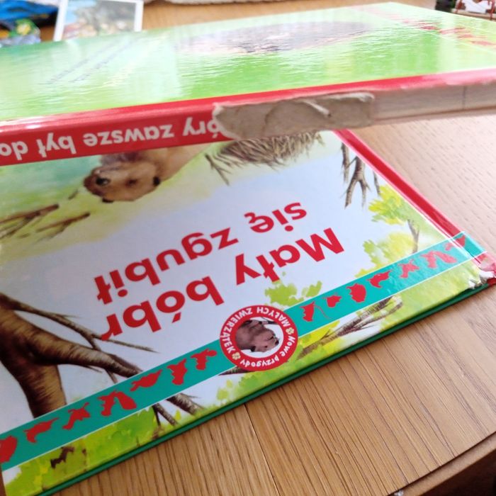 Książeczki dla dzieci opowieści o przygodach zwierząt.