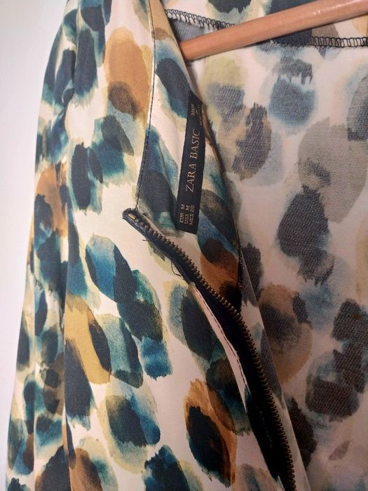 Vestido estampado - Zara