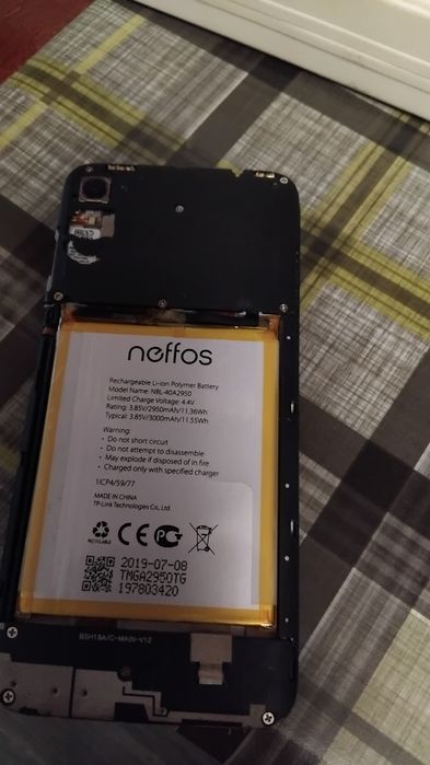 Neffos c9s на запчасти