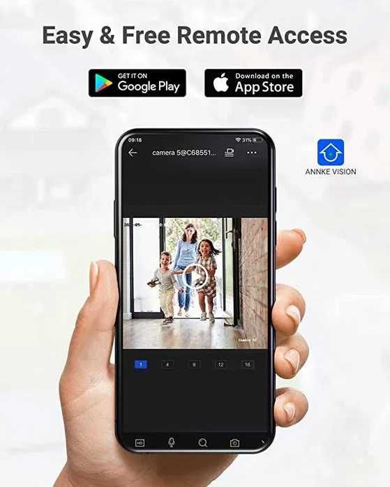 ANNKE PoE NVR 4K HD Security 2TB 5MP 8 Cam (usado e novo) [113/114]