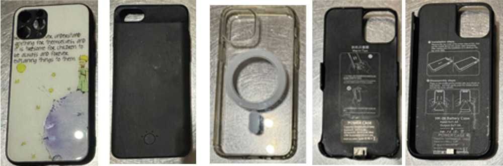 Capas power bank para Iphone (várias usadas)