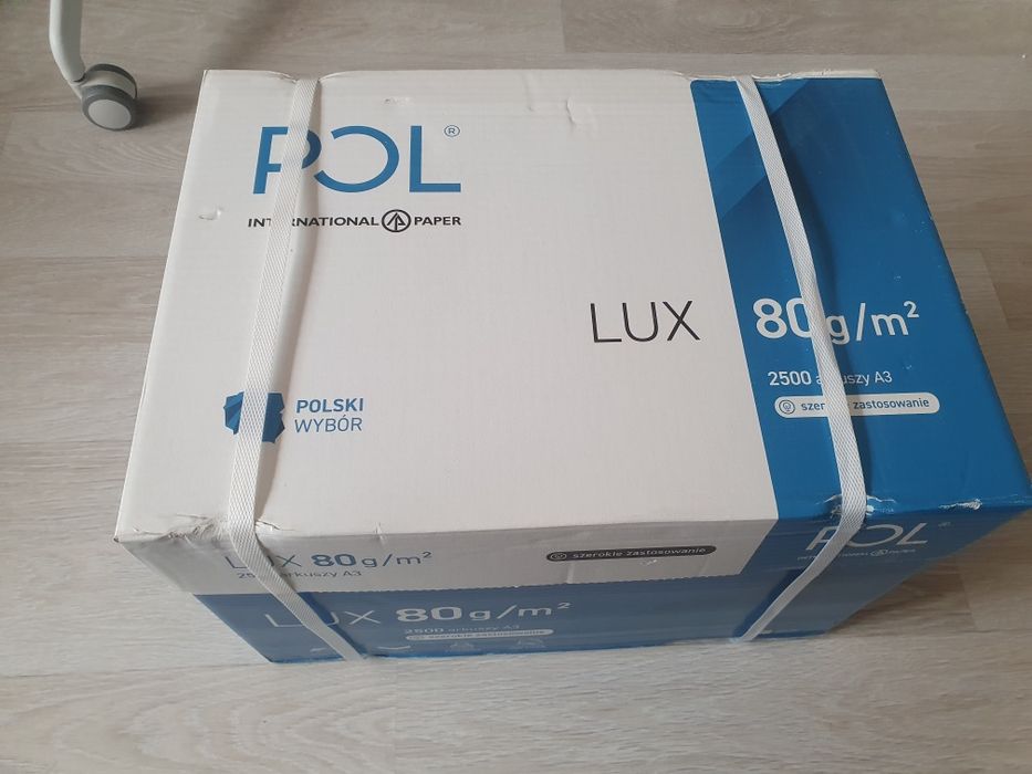 Papier A3 POL Lux 80 - karton 5ryz
