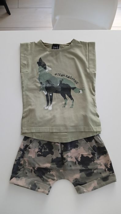Komplet 3pak MashMnie 104 110 czarny khaki