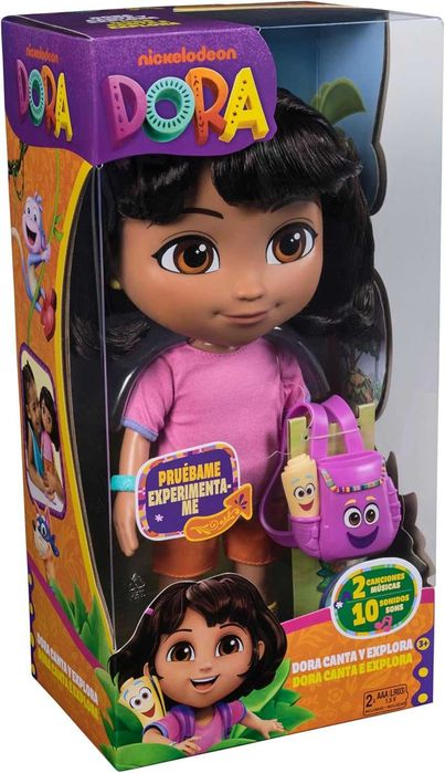 Boneca Dora Aventureira Canta e Explora (Nova/Caixa Danificada)