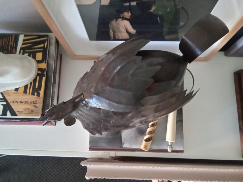 Galinha Metal I Objecto Decoração