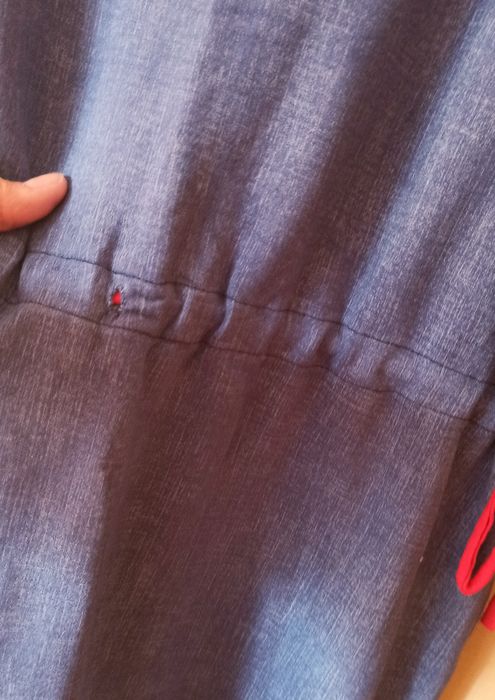 Tunika w kolorze dżinsu