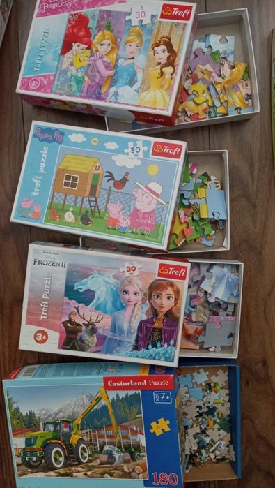 Пазли для дітей, нові та в гарному стані, торг.