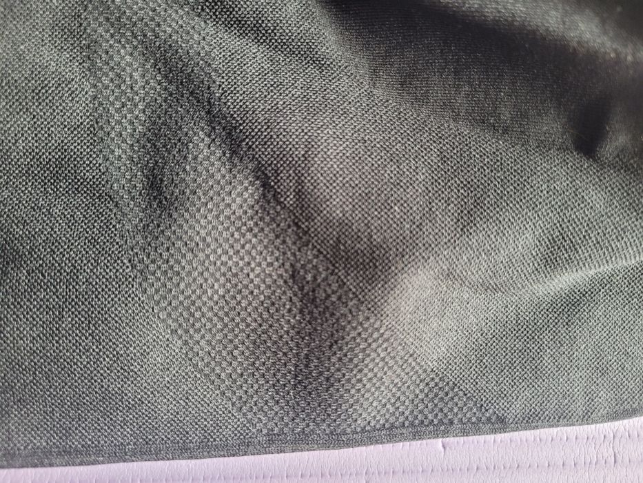 Czarne legginsy na siłownię push up M modelujace