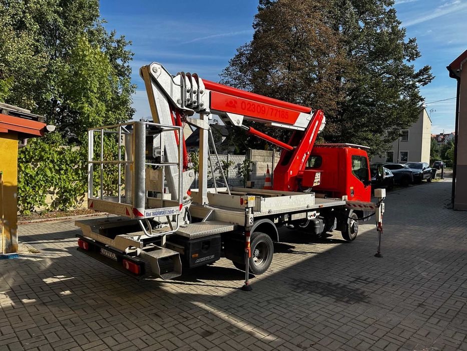 Zwyżka Zawadzkie podnośnik koszowy wynajem od 12 do 35m