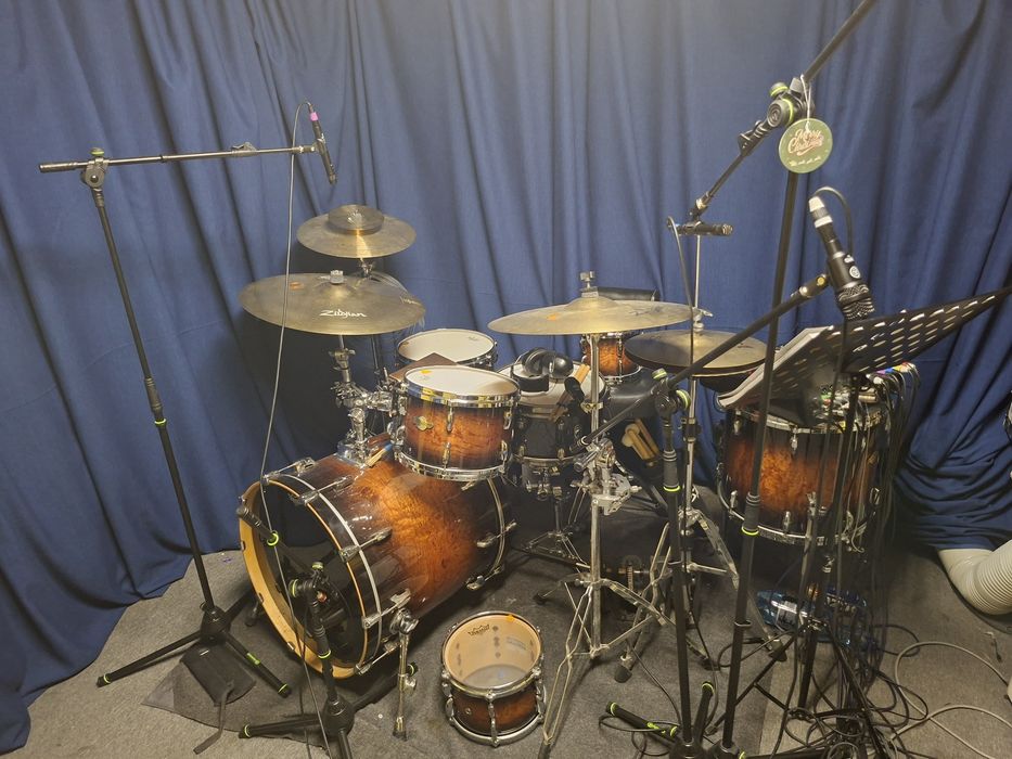 Perkusja Pearl Masters MCA Bubinga Ltd shell set - Lava Bubinga