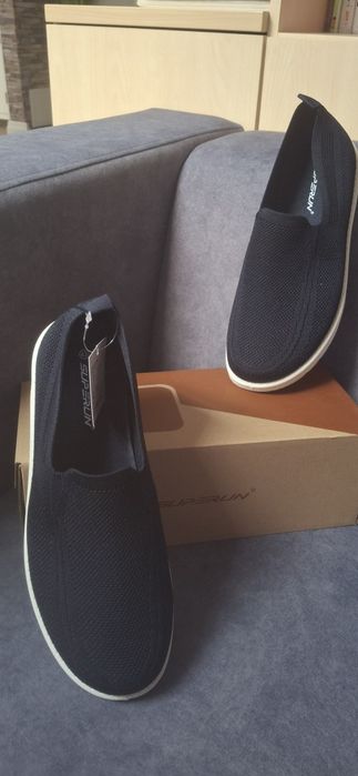 Nowe espadryle męskie wkl 27 cm. R.43