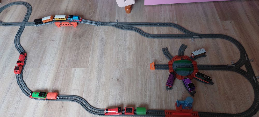 Tomek i przyjaciele trackmaster fisher price mega zestaw