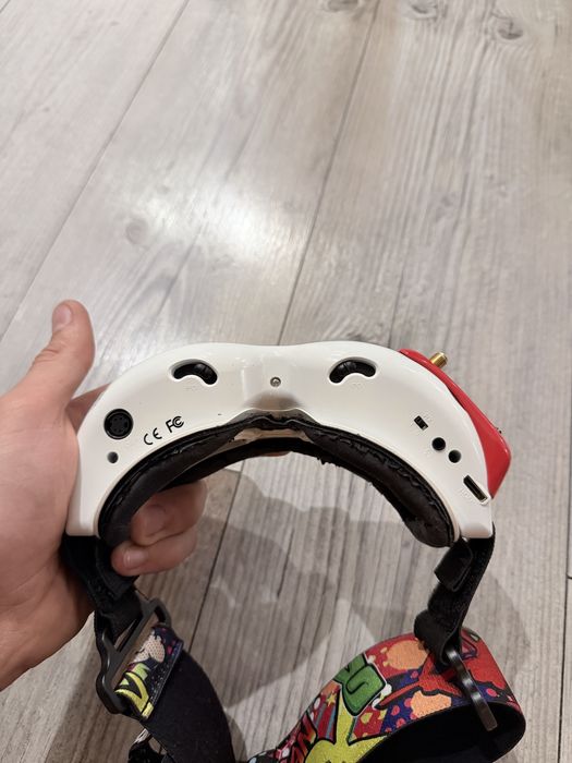 Gogle fatshark V3 z modułem rapid fire