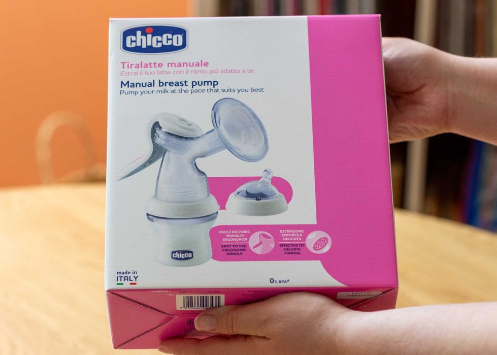Bomba de extração de leite manual - Chicco